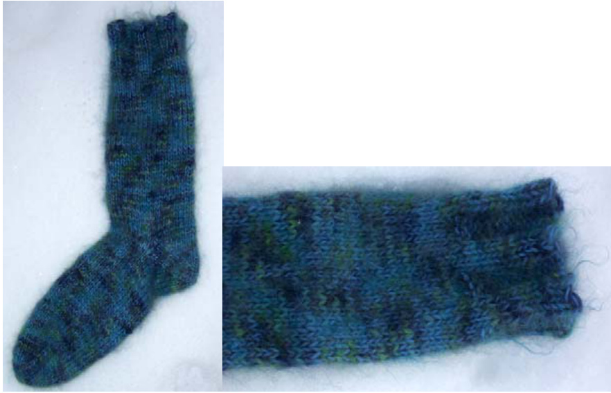 SuperFast Socks Pattern: Quick Knit Socks with Afterthought Heels for a Comfortable Fit pattern preview