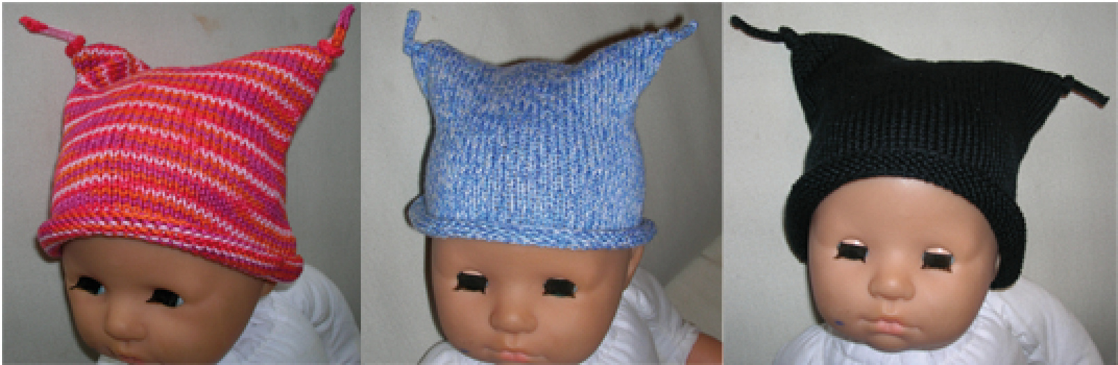 Cozy Baby Hat Pattern with Rolled Brim: Knitting Guide for Newborn & 6-Month Sizes pattern preview