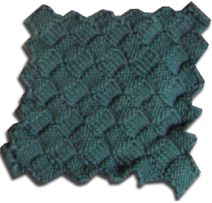 Entra-Fake Dishcloth Knitting Pattern: A Beginner-Friendly Alternative to Entrelac pattern preview