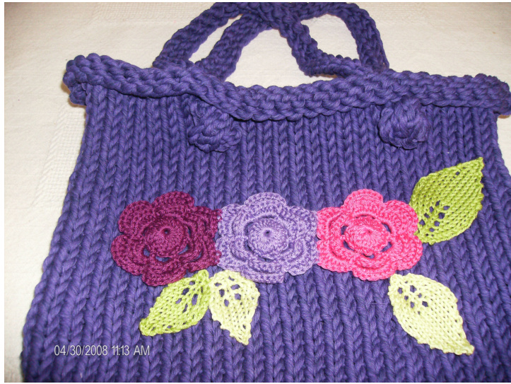 Crochet Pattern: Mixed Flower Bag by Isabel Salgueiro (Detailed Guide with Photos) pattern preview