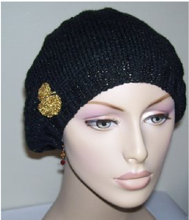 Glitterspun Slouch Hat Knitting Pattern: A Sparkling One-Size Fit Design pattern preview