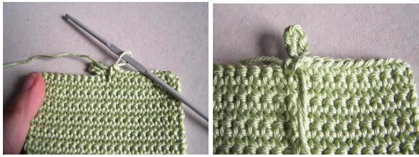 Crochet Pattern: Little String Bag with Internal Pocket and Adjustable Handles pattern preview