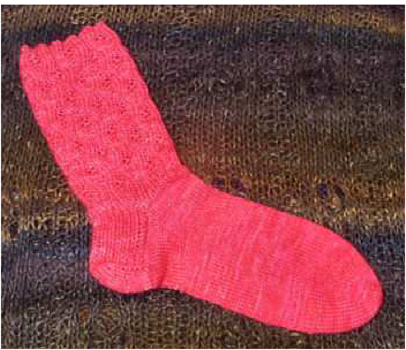 Cozy Knit Pattern for Warm and Comfortable Footwear pattern preview