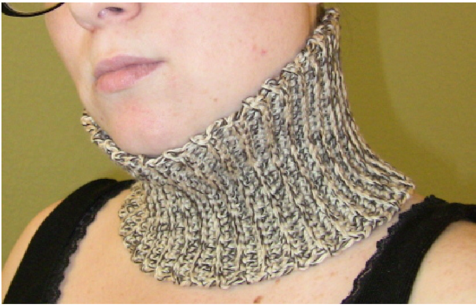 Unisex Neck Sock Crochet Pattern: Easy Back Loop Design by Wendy C. Brown pattern preview