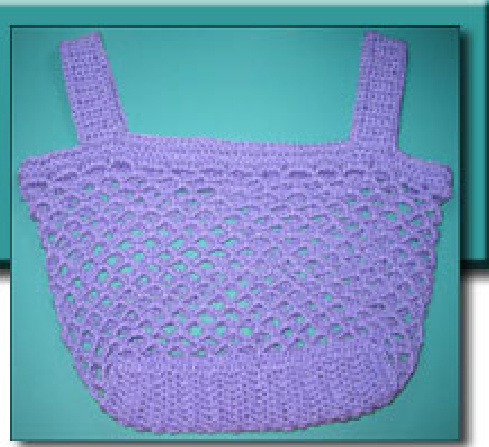 Ender Bag Crochet Pattern: Worsted Weight Yarn Project with Optional Two-Color Design pattern preview