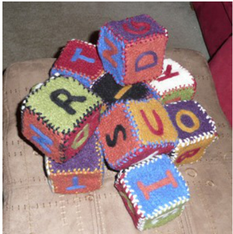 Felted Toy Alphabet Blocks: A Soft, Educational, and Fun DIY Project for Kids pattern preview