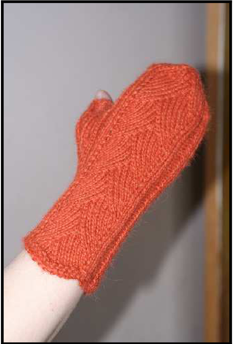 Kitchener Stitch and Sewn Bind-Off Tutorial for Thumb Gusset in Knitting Patterns pattern preview