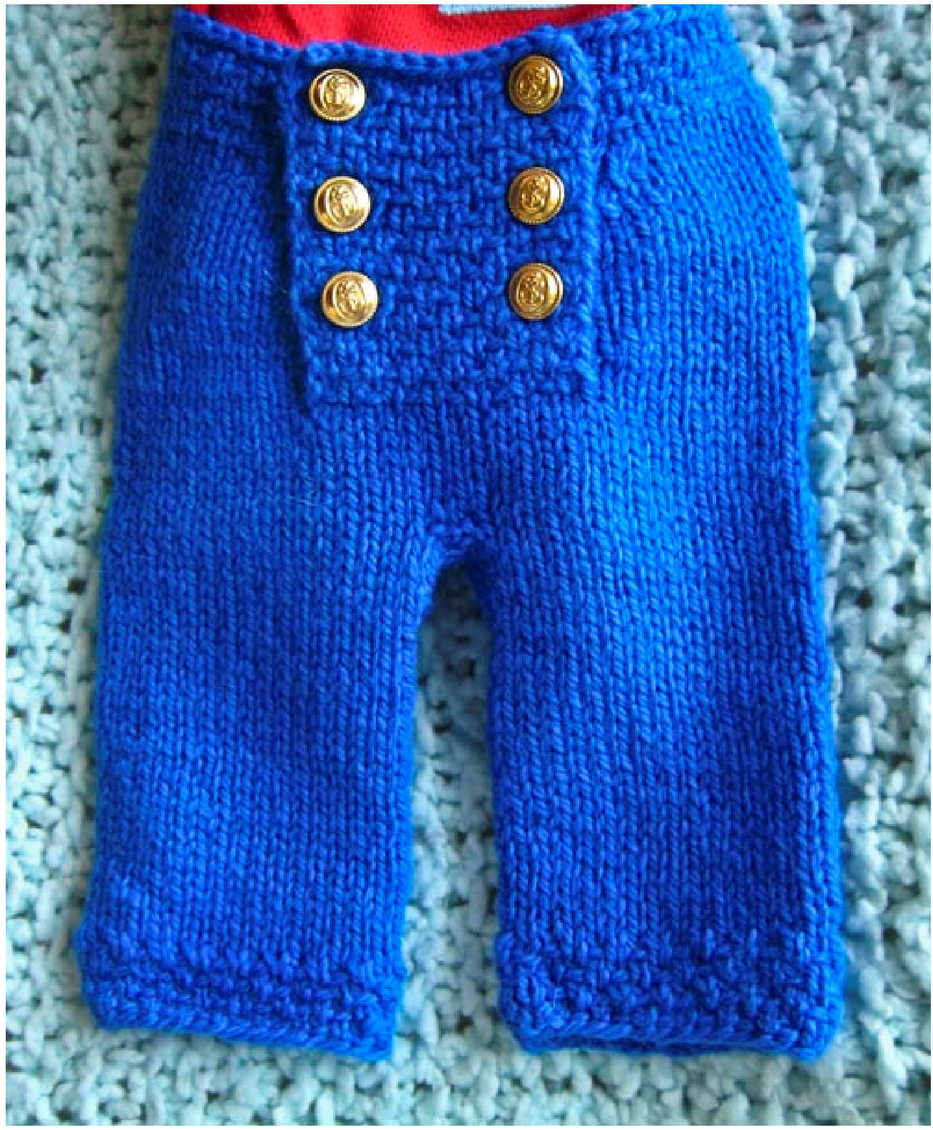 Wool Diaper Cover Pattern for Babies and Children by Gretchen Erdmann pattern preview