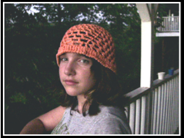 Free Crochet Pattern for Mesh Beanie and Cloche Hat Designs (Ladies SM Size) by Beth Elliott pattern preview