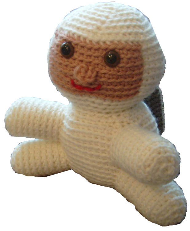 Crochet Pattern for Adorable Astronaut with Jet Pack pattern preview