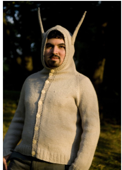 Hoodie with Ears Knitting Pattern: Assembly and Finishing Instructions pattern preview