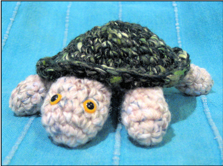 Jacques the Turtle Crochet Pattern by Stephanie Martin pattern preview