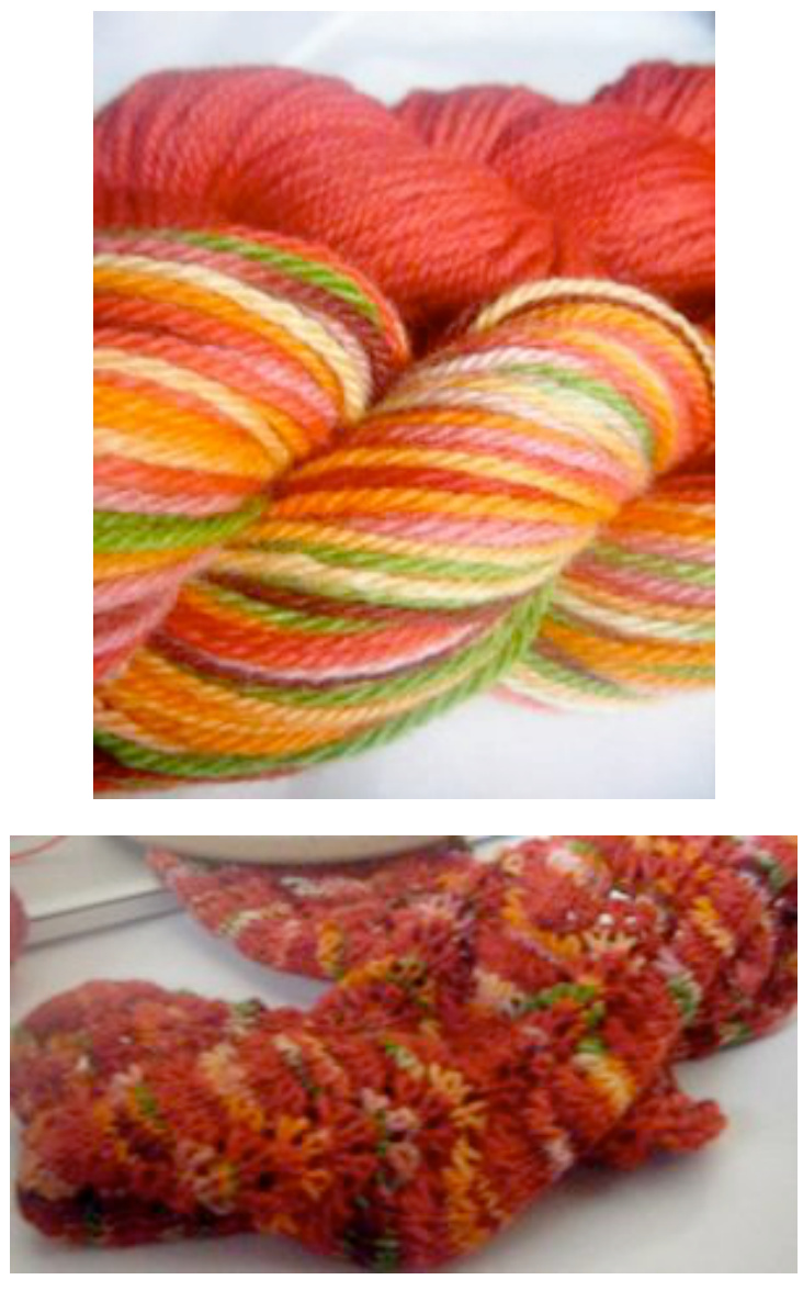 Hand Dyeing Yarn with Kool-Aid: Patterns and Resources pattern preview