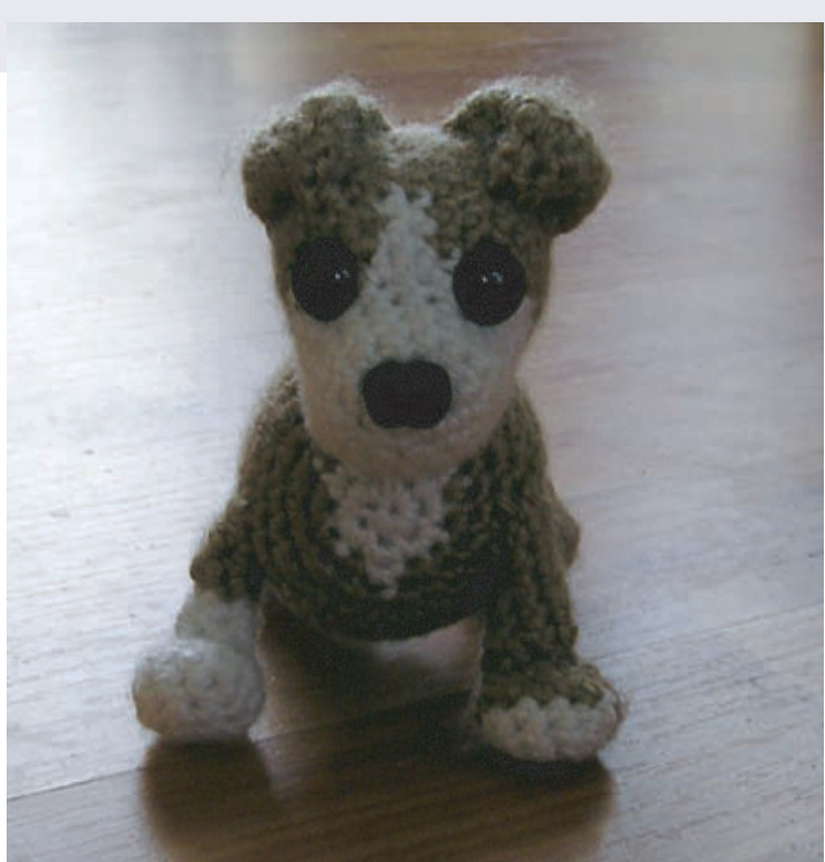 Crochet Pattern for Petite Pup Amigurumi Toy pattern preview