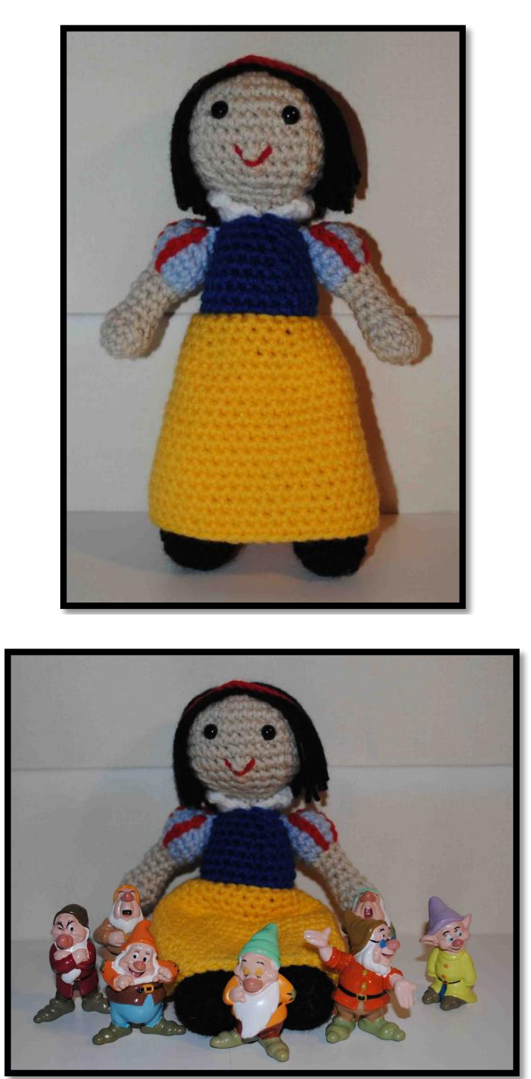 Blanca Nieves Amigurumi Pattern: A Step-by-Step Crochet Guide pattern preview