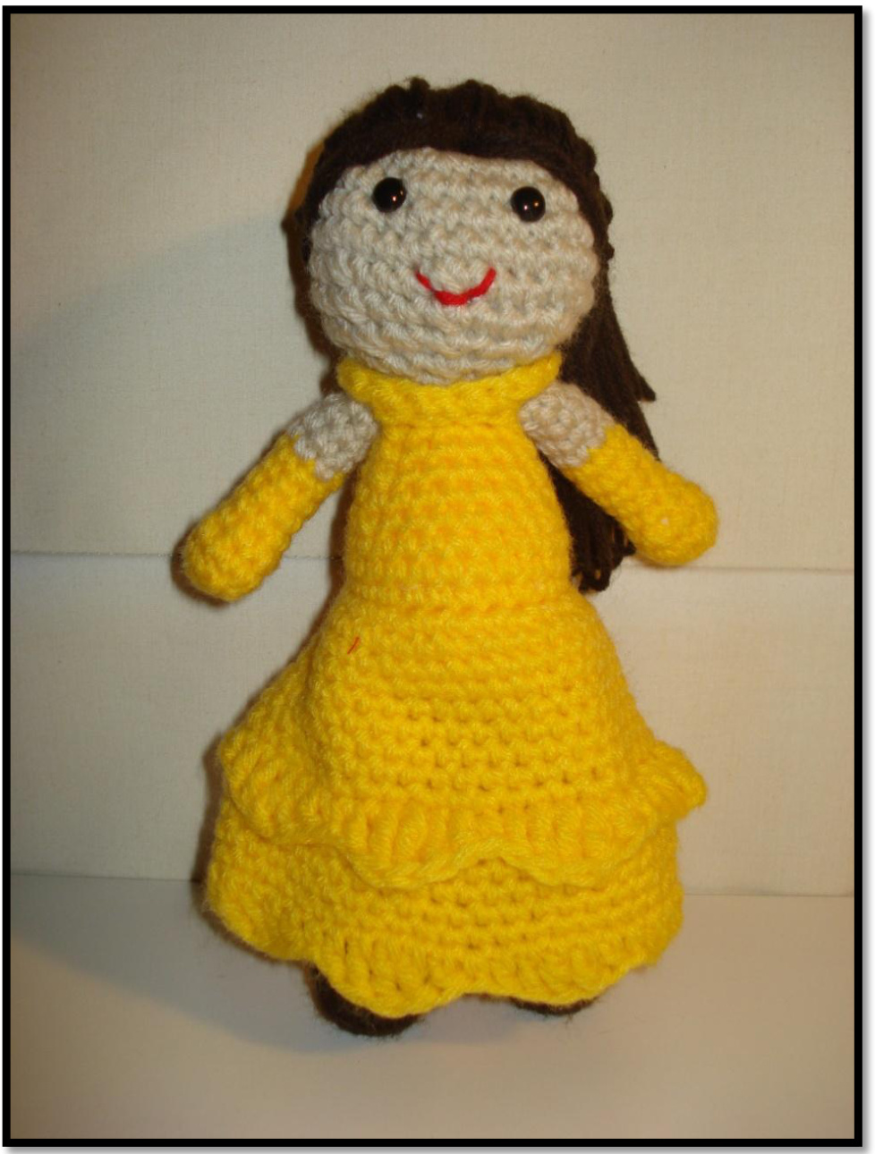 Bella Amigurumi Pattern for Princess Doll with Detailed Instructions pattern preview