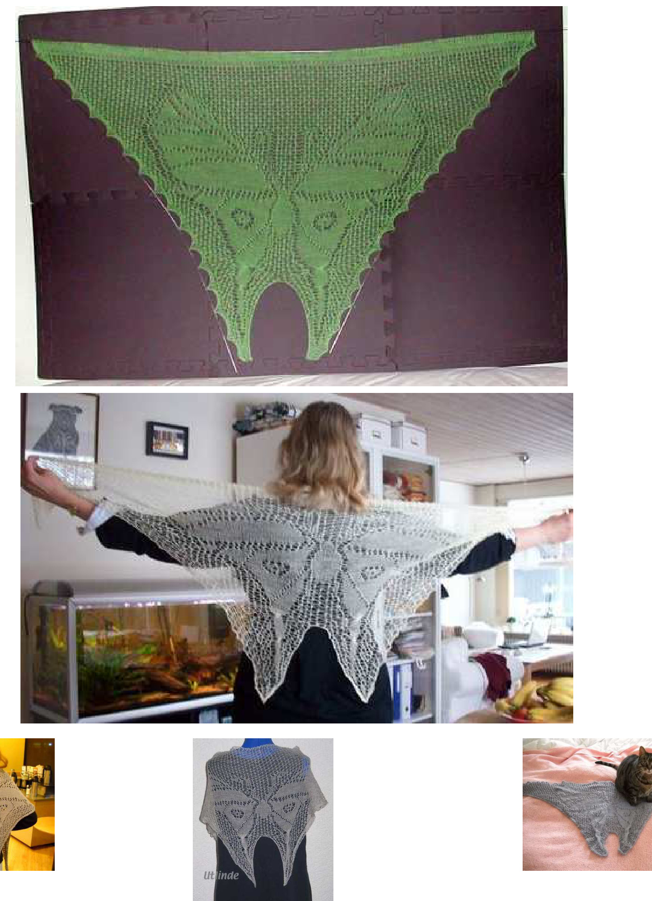 MMarioKKnits MMystery KAL 2010: Shawl Knitting Pattern with Charted Instructions pattern preview