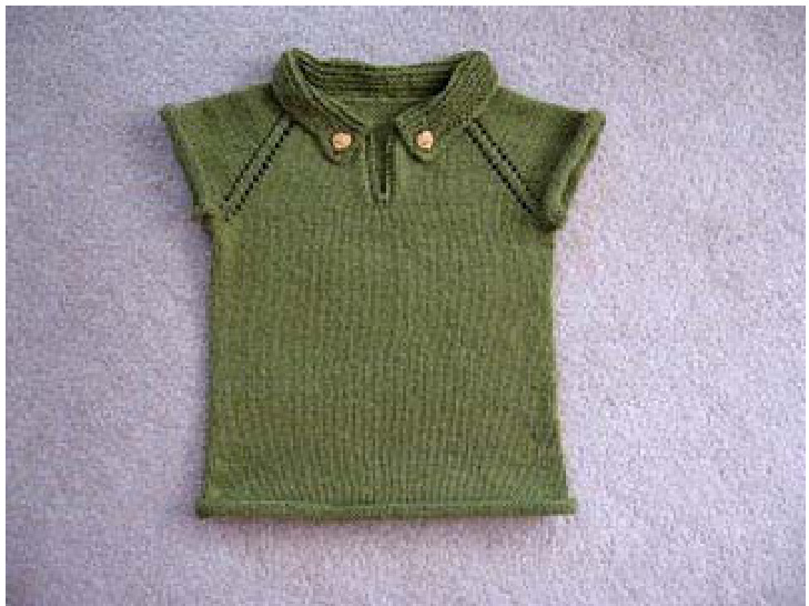 Playground Shirt Unisex Knitting Pattern by Elena Nodel pattern preview