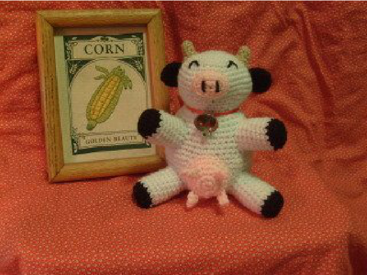 Amigurumi Chibi Cow Pattern: A Step-by-Step Crochet Guide for Creating an Adorable Miniature Cow pattern preview