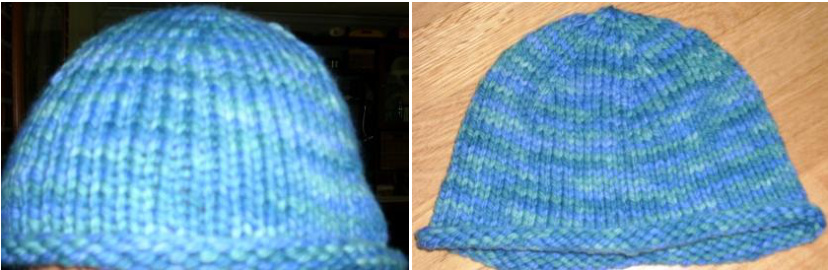 Beginner's Beanie Pattern by KnittyGirl2: Easy Chunky Yarn Hat with Customization Options pattern preview