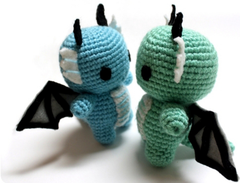 Baby Dragon Amigurumi Pattern: A Detailed Guide for Crochet Enthusiasts of All Skill Levels pattern preview