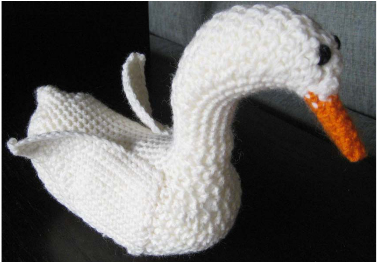 Amigurumi Goose, Swan, or Duck Crochet Pattern by Claire Houck - A Step-by-Step Guide with Detailed Instructions and Photos pattern preview