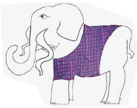 Kissable Baby Cardigan Pattern by Linda Wilgus - Wooly Mammoth Knits Design pattern preview