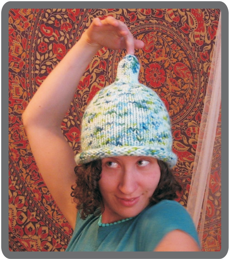 Knitting Pattern for a Humorous Condom Hat: A Quick Bulky Yarn Project for Beginners pattern preview