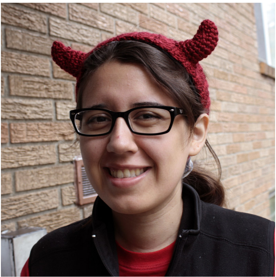 Easy Crochet Devil Horn Headband Pattern for Last-Minute Halloween Costumes by Vegancraftastic pattern preview