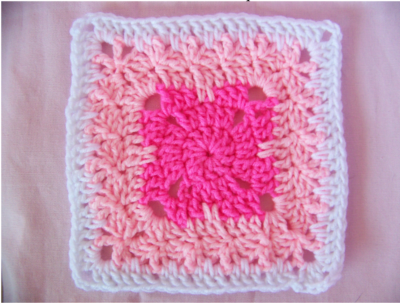 SmoothFox's Bambino Square 7x7 Crochet Pattern by Donna Mason-Svara, Version 2.0, Free Ravelry Download and Crafting Instructions pattern preview