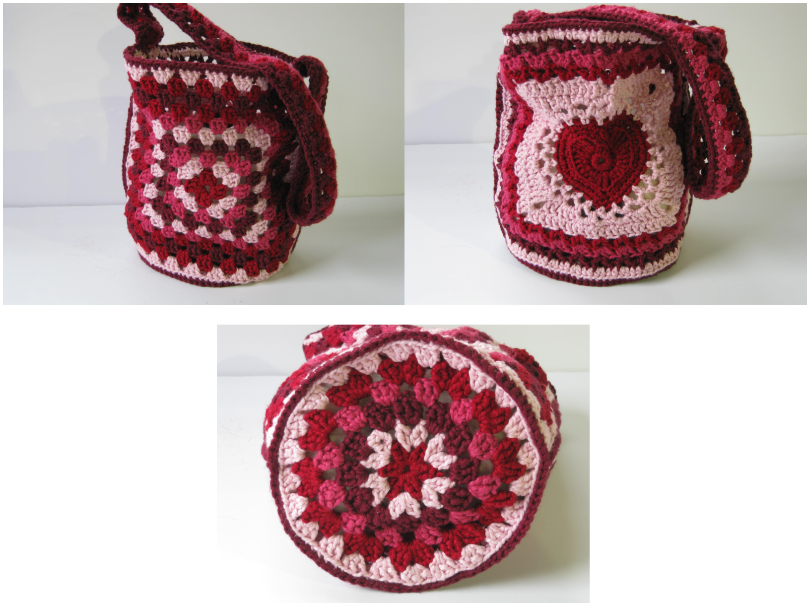 Granny's Valentine Bag: A Crochet Pattern Featuring Vintage-Inspired Designs and Techniques pattern preview