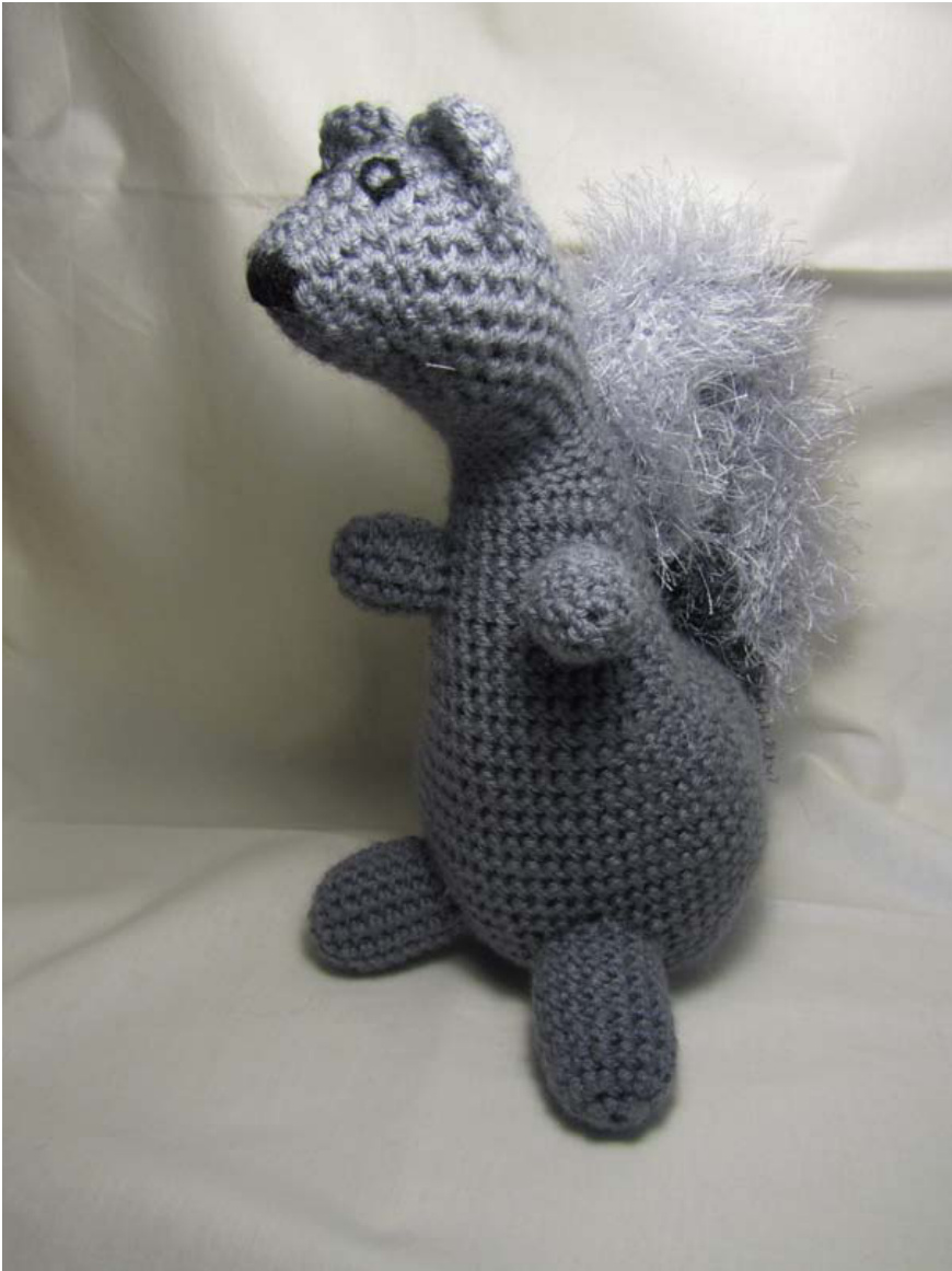 Sammy the Squirrel Amigurumi Pattern: Crochet Tutorial and Guide for Intermediate Crafters pattern preview