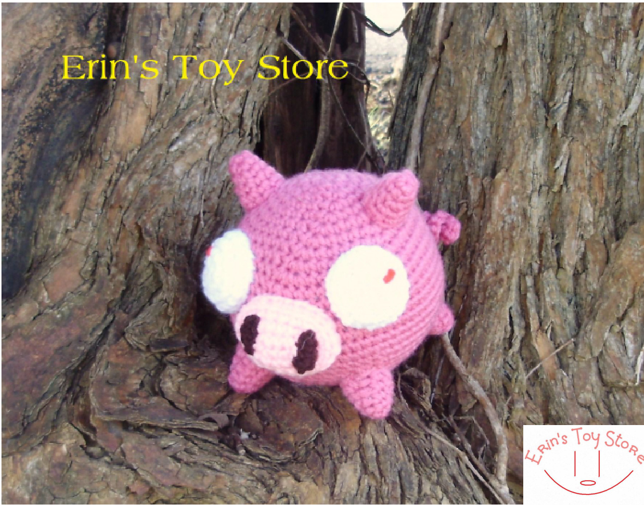 Crocheted Pig Pattern by Erin Scull: A Step-by-Step Guide for Creating an Adorable Amigurumi Pig pattern preview