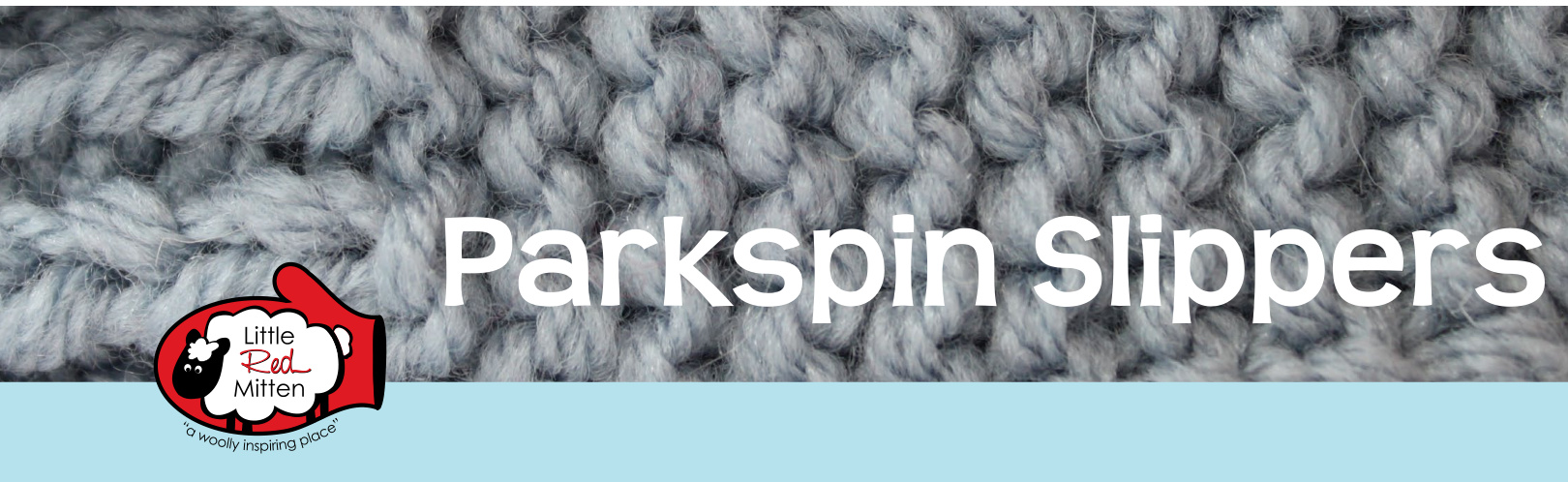 Parkspin Slippers Knitting Pattern for Toddler, Child, and Women's Medium Sizes with Detailed Instructions and Local History pattern preview