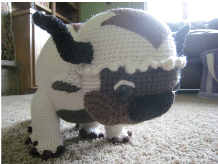 Amigurumi Appa Crochet Pattern: A Detailed Guide to Creating Avatar's Lovable Sky Bison pattern preview