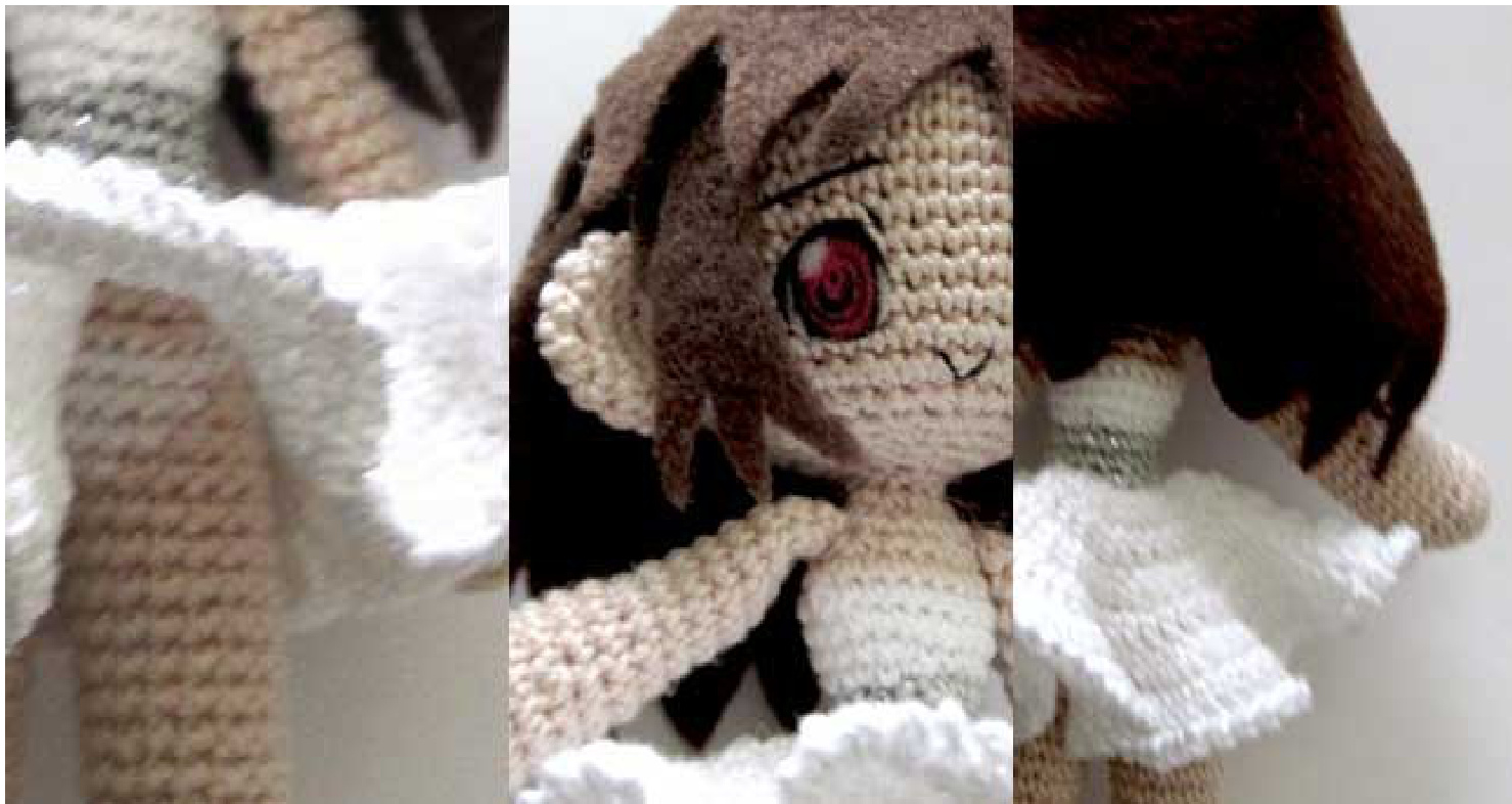 Claudia the Vamp Amigurumi Pattern: Intermediate Level Crochet Tutorial and Guide pattern preview