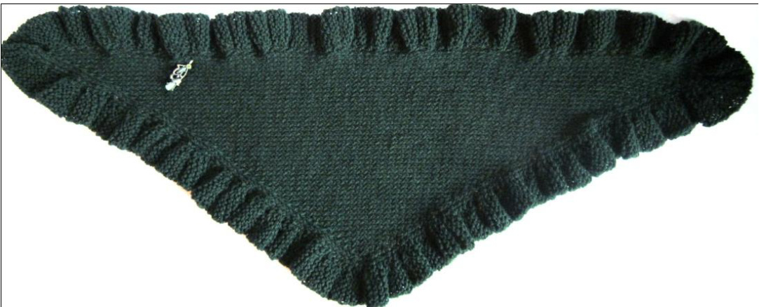 Solstice Yarns Northern Star Shawl Pattern by Eleanor Lee - Knitting Instructions for 4Ply Fingering and DK pattern preview