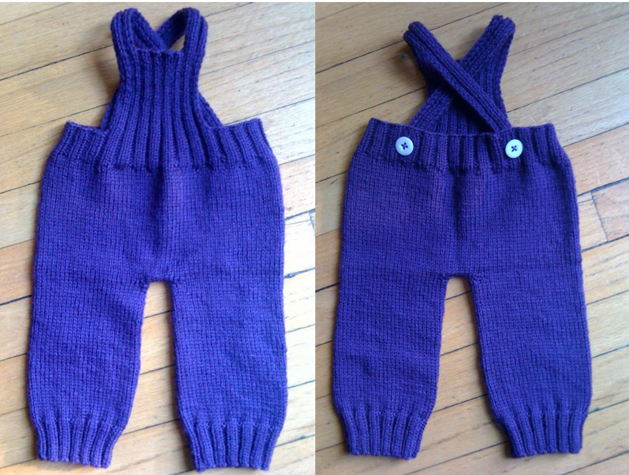 Hope Street Overalls Knitting Pattern: A Family Heirloom Revival from 1979 to 2011 pattern preview