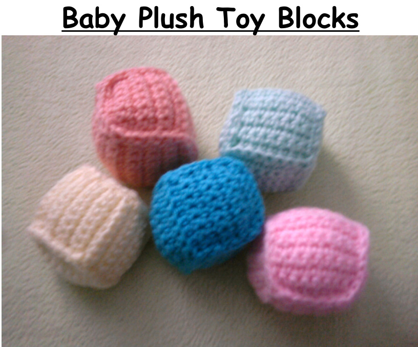 Soft Plush Crochet Block Pattern for All Ages by Mau WorksTM - Beginner Friendly, Quick to Make, and Perfect as Gifts pattern preview