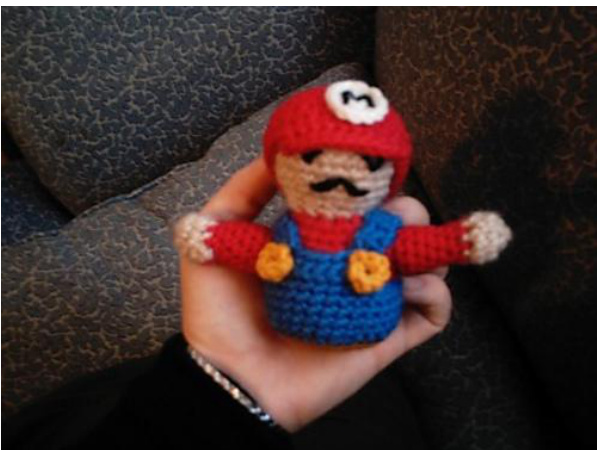 Super Mario Amigurumi Crochet Pattern for Beginners and Intermediate Crafters by Roxanne Wood pattern preview