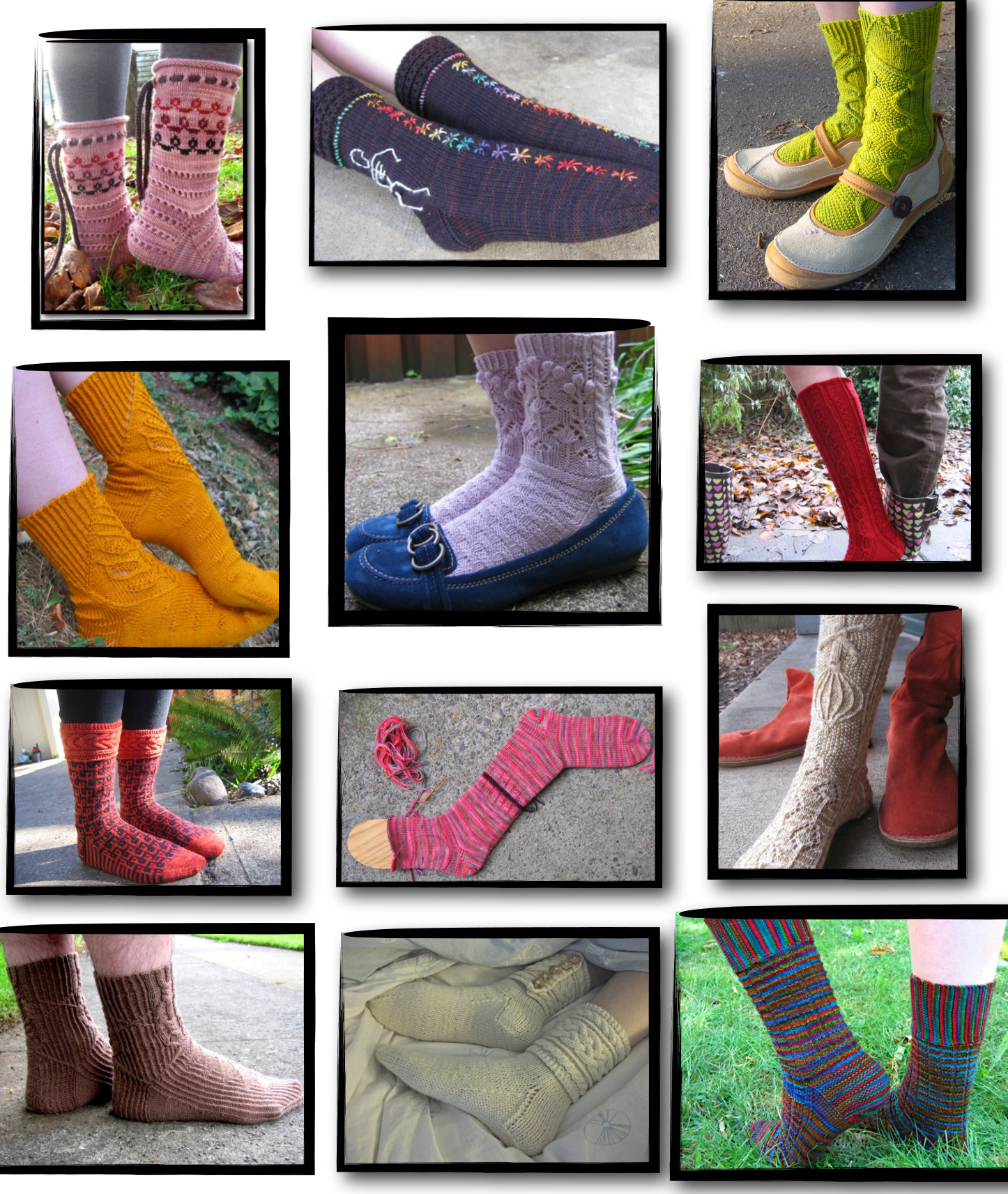 Sock Patterns Collection: A Comprehensive Guide to Knitting Socks for All Seasons and Occasions pattern preview