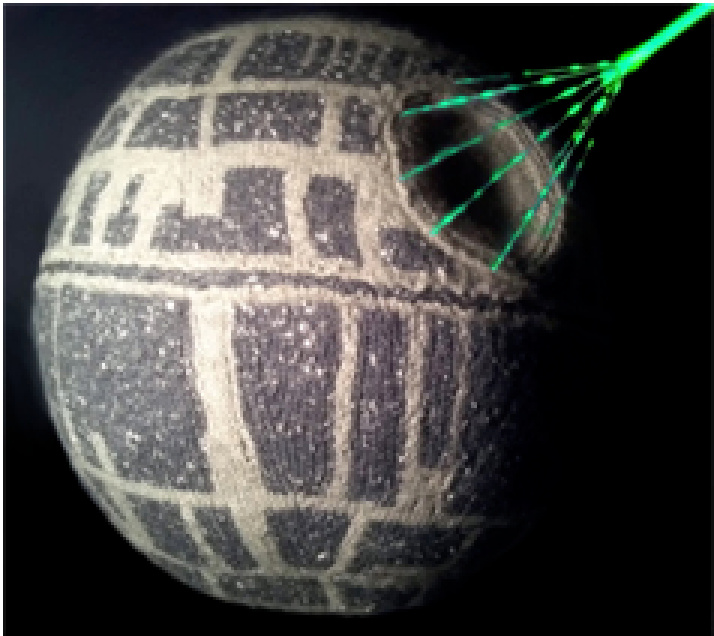 Knitted Death Star Pattern by Nicole Kostelec: A Comprehensive Guide to Creating a Spherical Masterpiece pattern preview