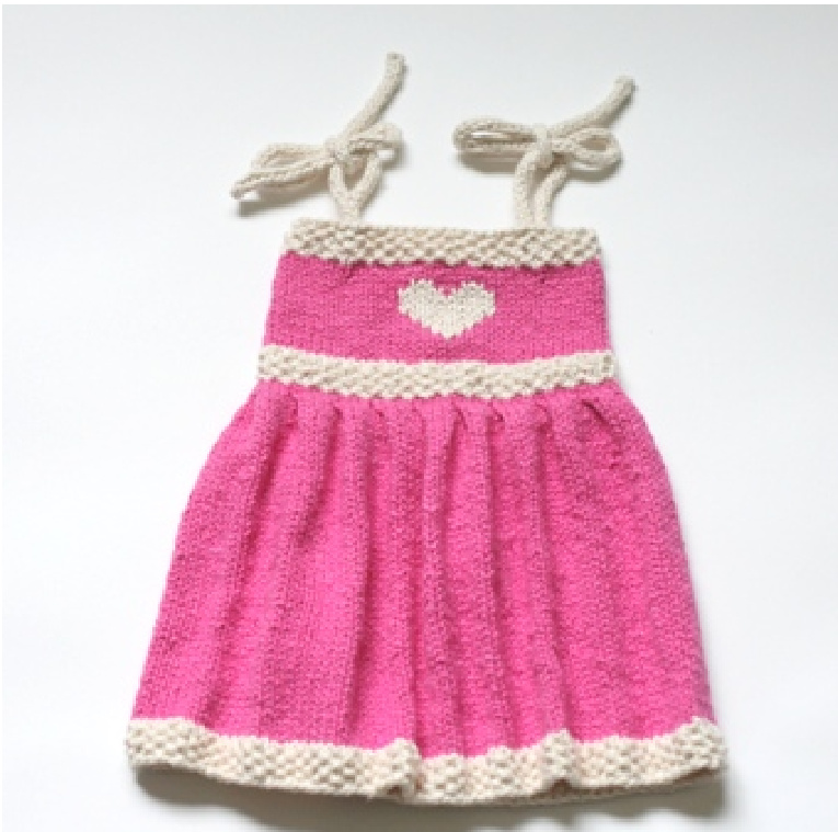 Fiona Baby Sundress Knitting Pattern by Staci Perry - Worsted-Weight Cotton, Sizes 0-3 to Child 2 pattern preview