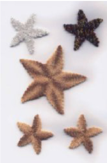 FIBERSPRCE Beaded Aquarium Series: Starfish P-15 Knitting Pattern for Decorative Starfish Figures pattern preview