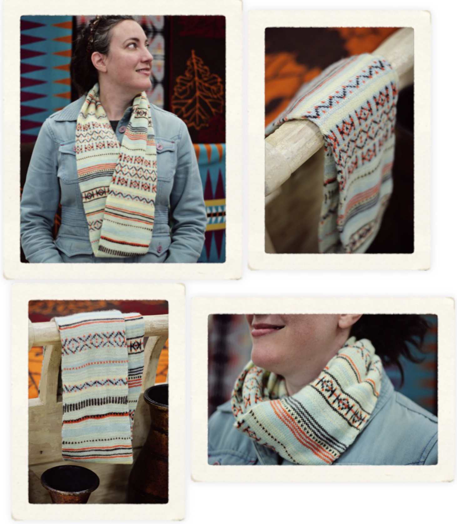 Pendleton Cowl by Star Athena: A Tribute to Classic Pendleton Blanket Designs in Knit Form pattern preview