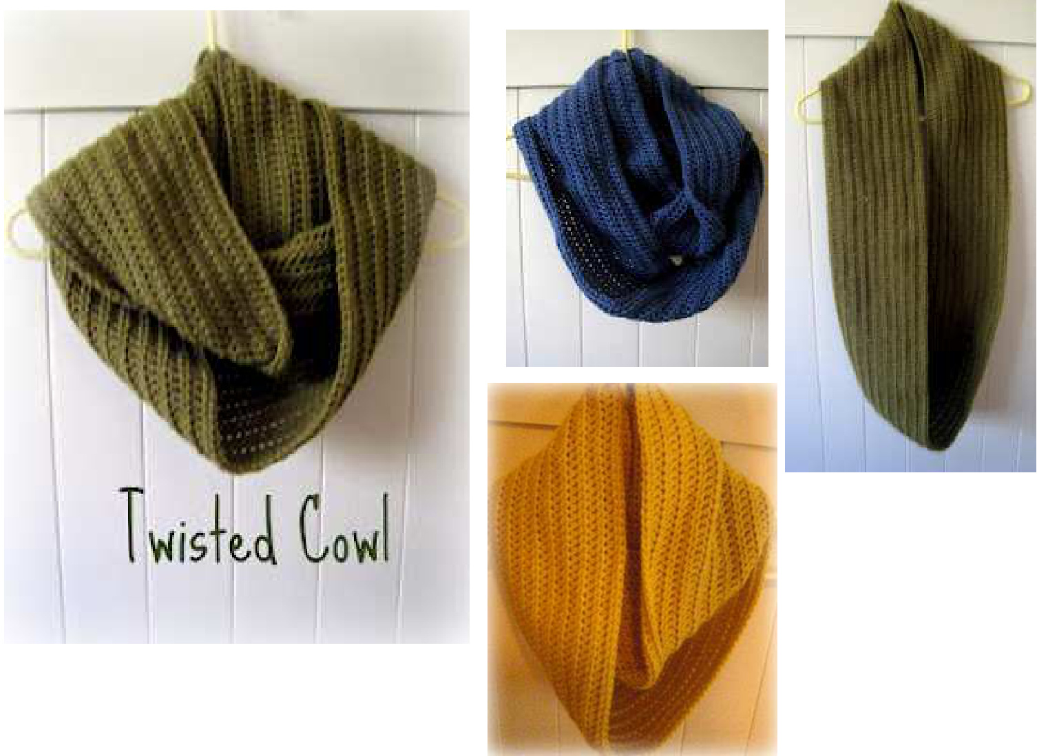 Easy Twisted Cowl Crochet Pattern: Free Tutorial with Materials and Step-by-Step Instructions pattern preview