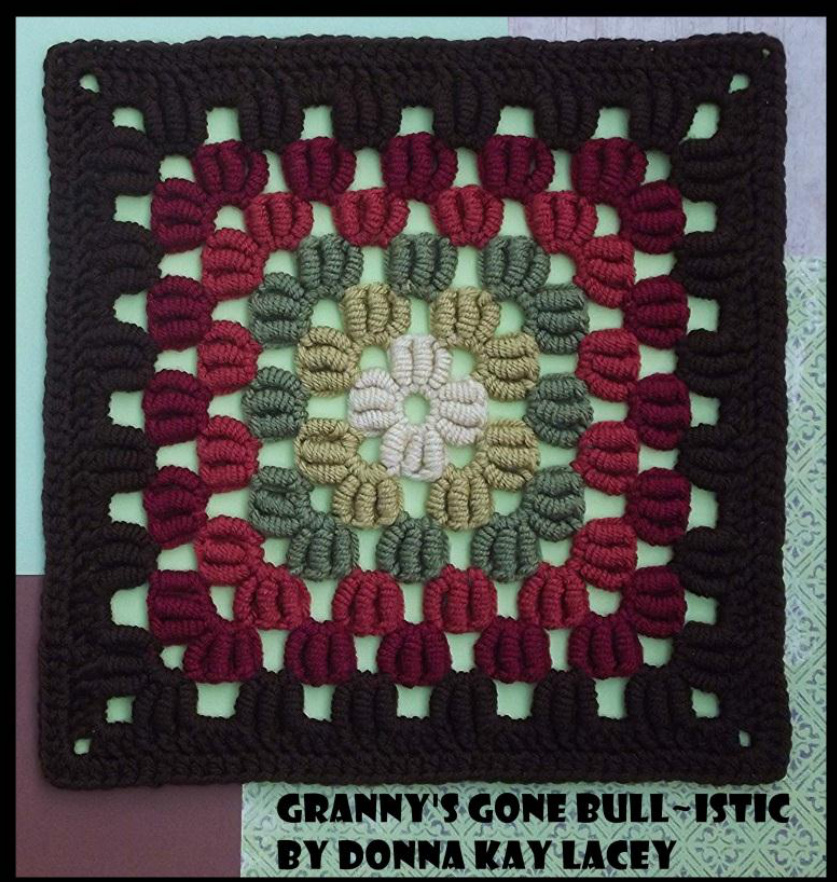 Granny's Gone Bullistic: A Colorful Crochet Pattern by Donna Kay Lacey with Detailed Instructions and Specifications pattern preview