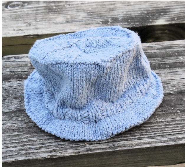 Worsted Weight Cotton Hat Pattern for All Ages by Lisa Zingsheim - Infant to Adult Sizes Included pattern preview