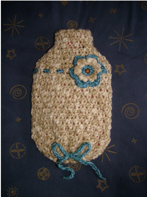 Simple yet Versatile Crochet Hot Water Bottle Cover Pattern for Intermediate Crafters with Customization Options pattern preview