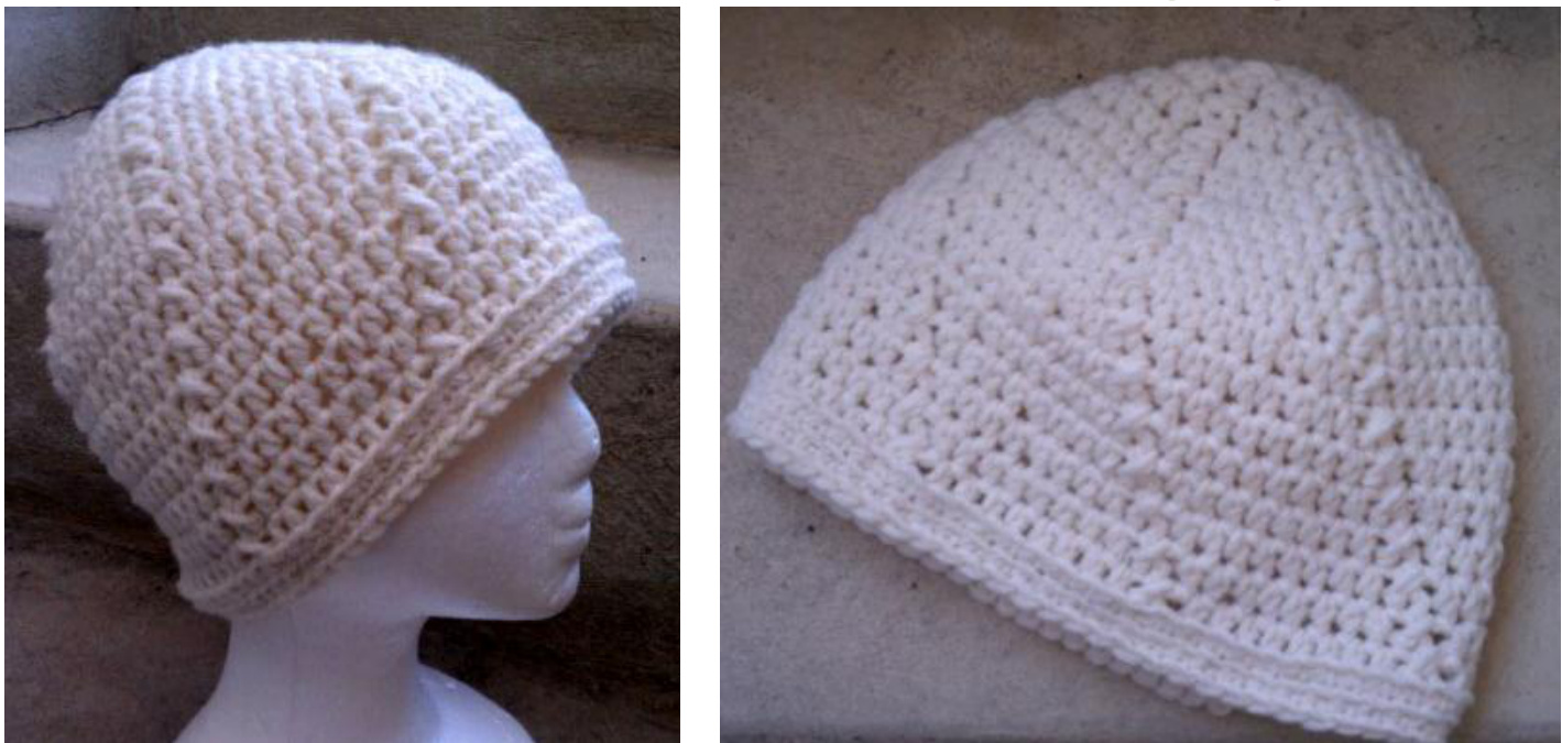 Twist and Shout Beanie Pattern for All Ages: Crochet Hat Design with Sizing Chart and Tutorial Links pattern preview